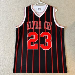 Alpha Chi Omega Basketball Jersey